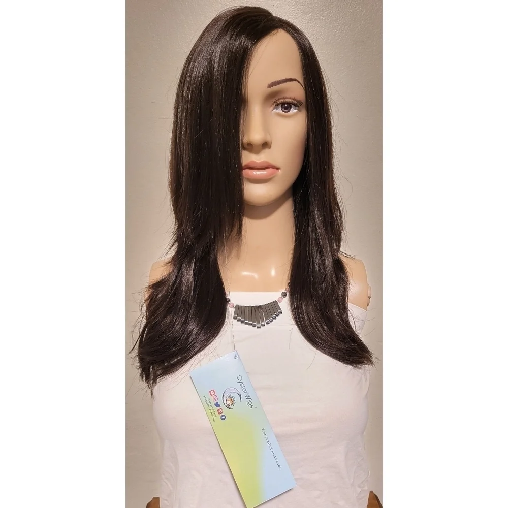 Meghan Mono Wig by Wigs Forever (CysterWigs) - (color - Black Magic)